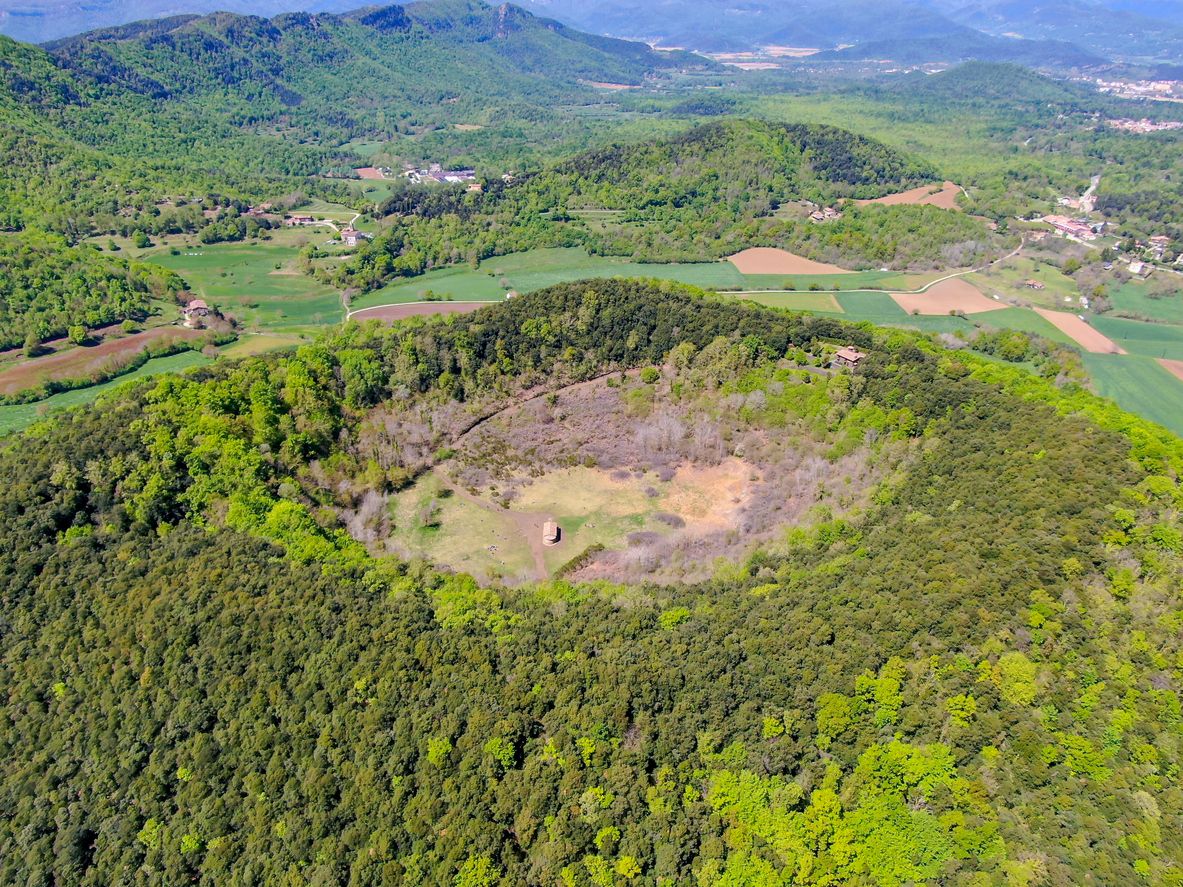Volcán Santa Margarida, La Garrotxa