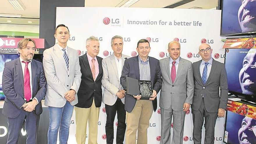 LG Electronics premia el liderazgo de Milar Lucena y su trayectoria comercial