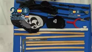 Doce detenidos tras una pelea entre ultras antes del Xerez-Badajoz