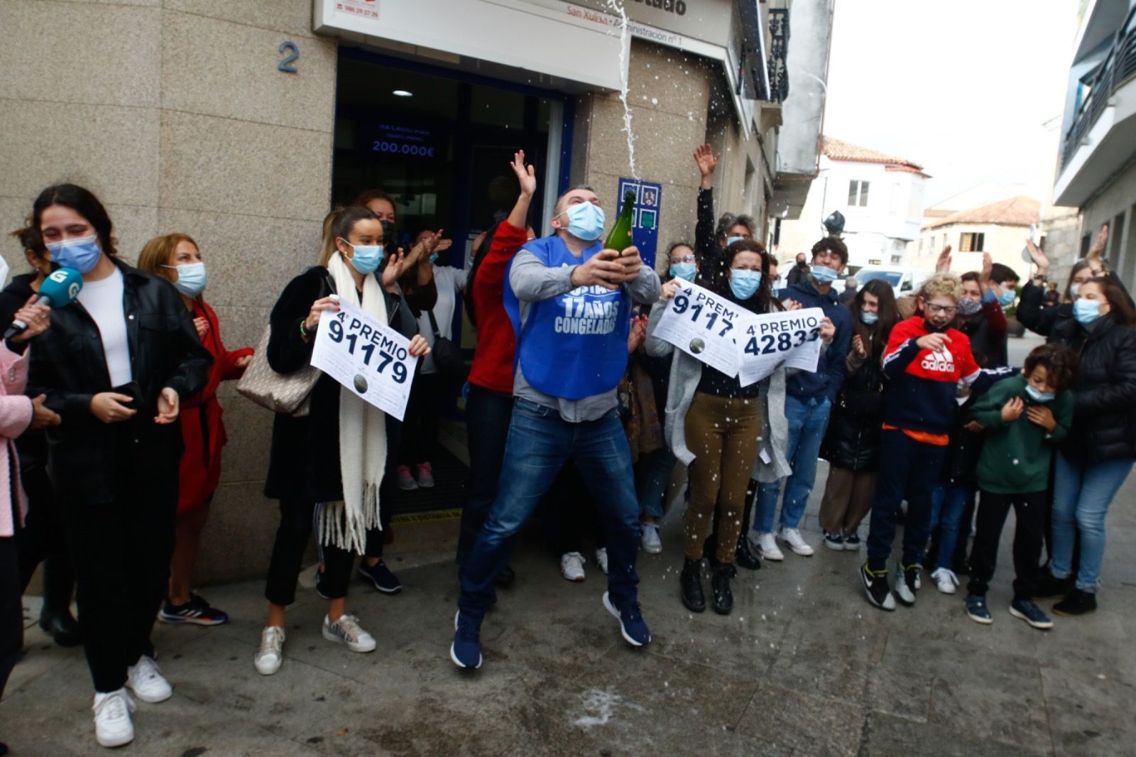 La Lotería de Navidad deja una lluvia de millones en A Illa de Arousa