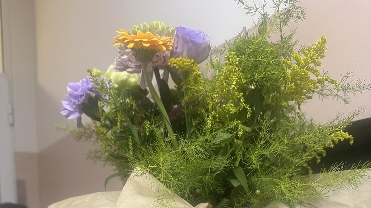 El Unicaja envió flores a Tyson Carter, hospitalizado en Serbia.