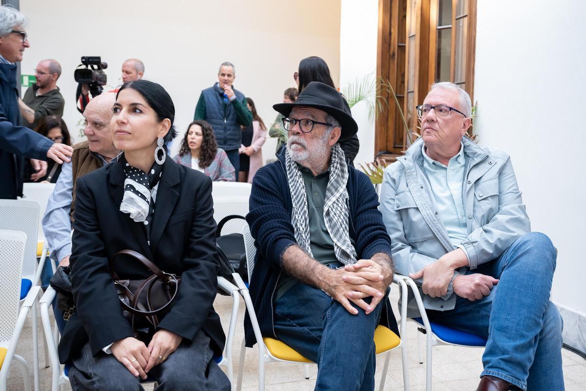 Homenaje del Cabildo de Gran Canaria a Cipriano Marín Cabrera