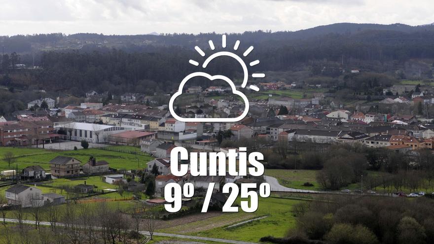 El tiempo en Cuntis: previsión meteorológica para hoy, lunes 31 de marzo