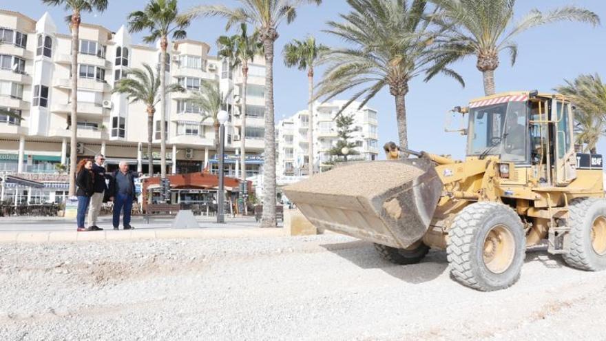 L&#039;Alfàs inicia a contrarreloj la rehabilitación de la playa de l&#039;Albir