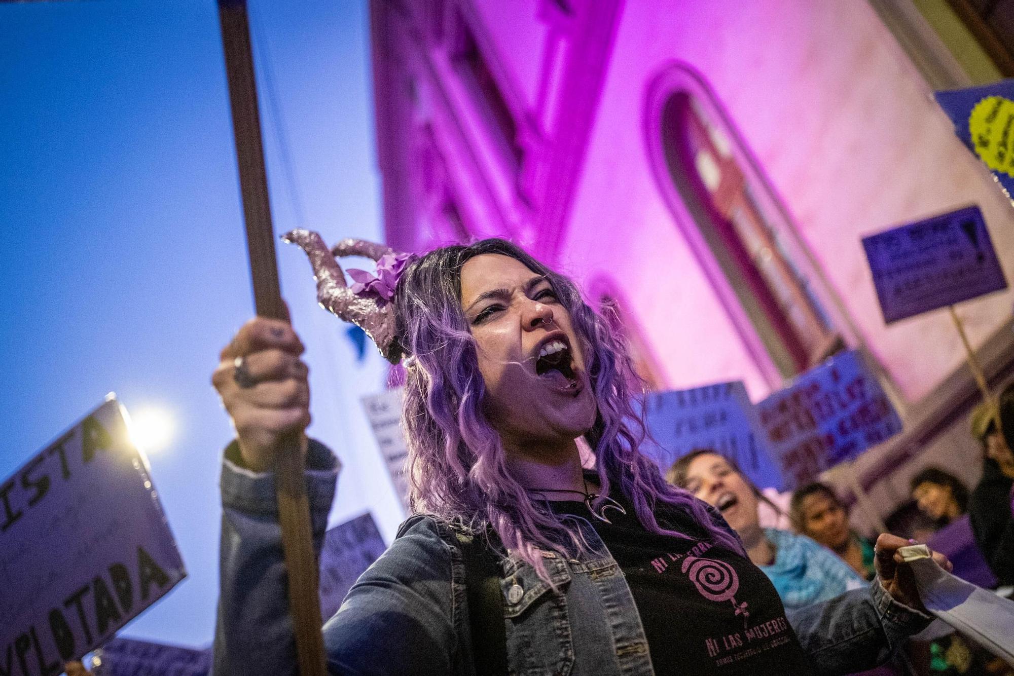 Manifestación del 8M en Santa Cruz