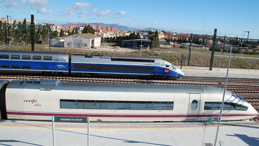 L&#039;estació de l&#039;AVE de Figueres-Vilafant