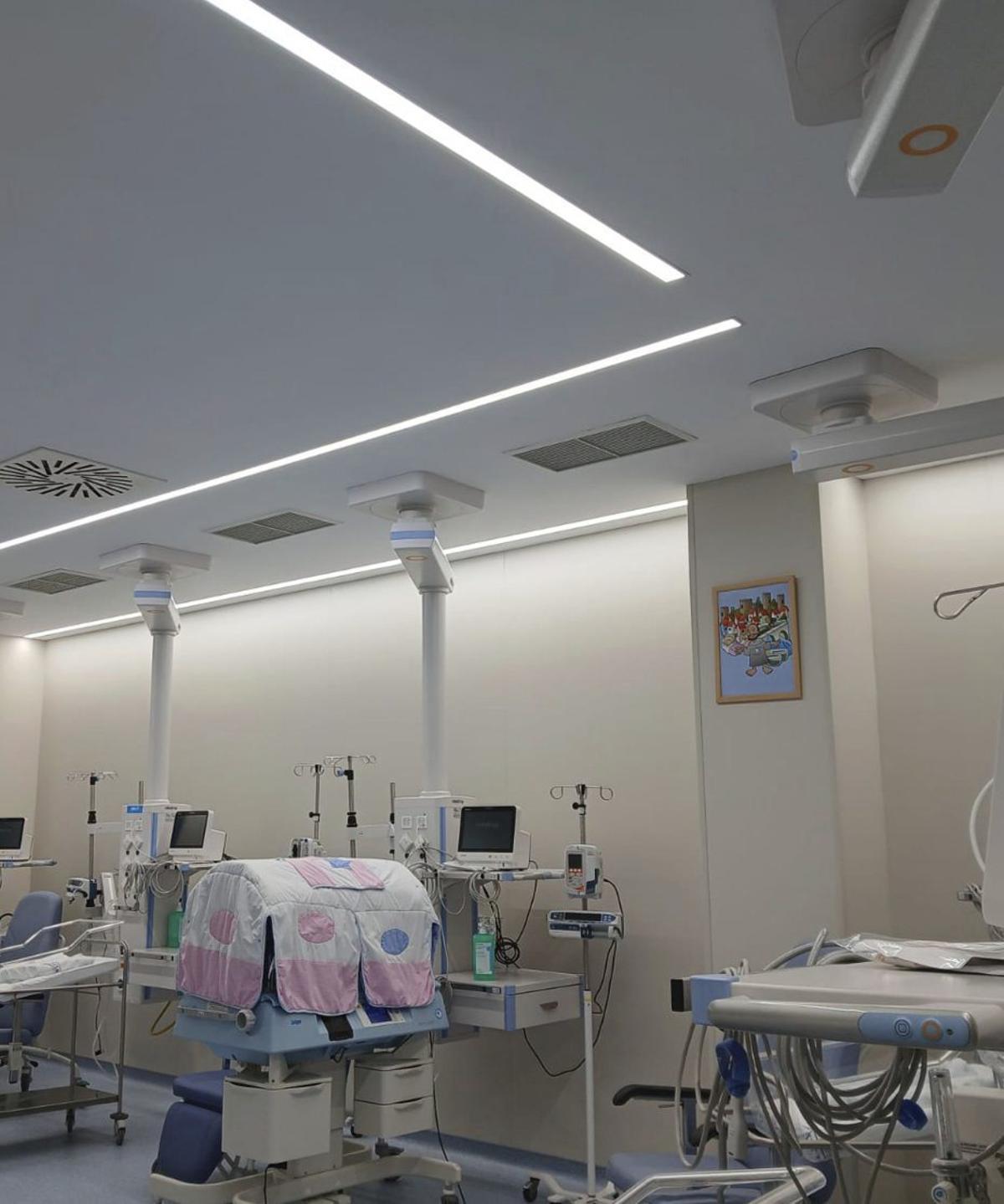 Instalaciones del Hospital San Juan de Dios, en las que ha trabajado la empresa.