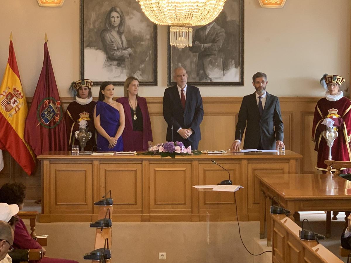 Pleno extraordinario de constitución da nova corporación municipal do Concello de Santiago