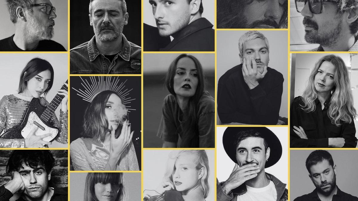 Zahara, Vega, Christina Rosenvinge e Iván Ferreiro, entre otros artistas.