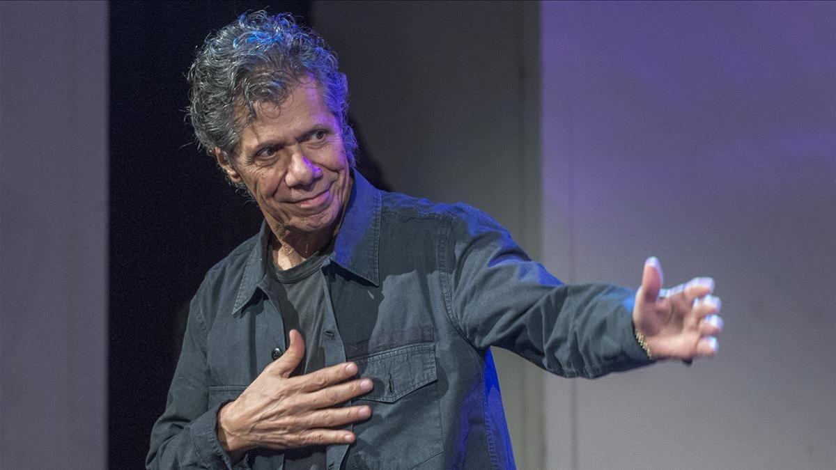 Chick Corea anoche el el Palau de la Música.