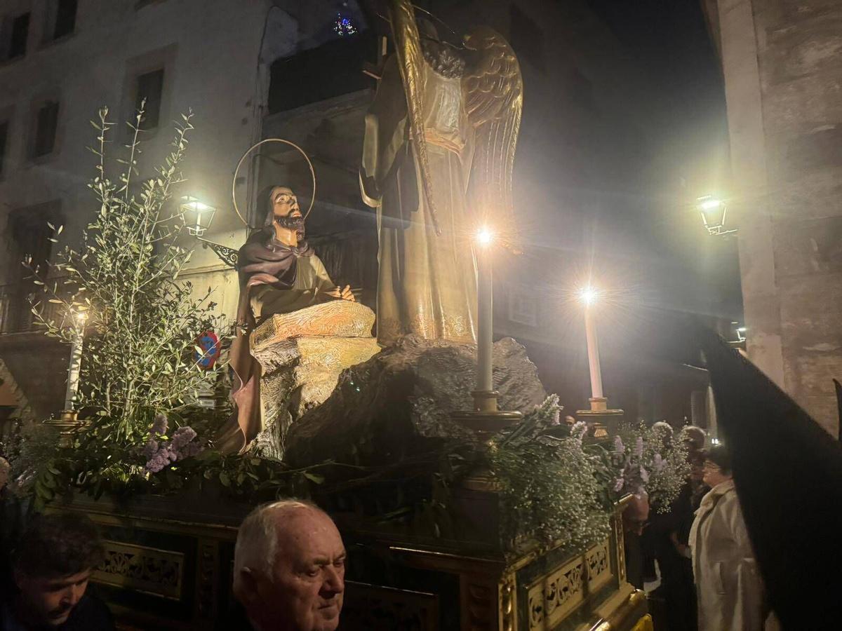Imatges de la processó de Divendres Sant de Moià