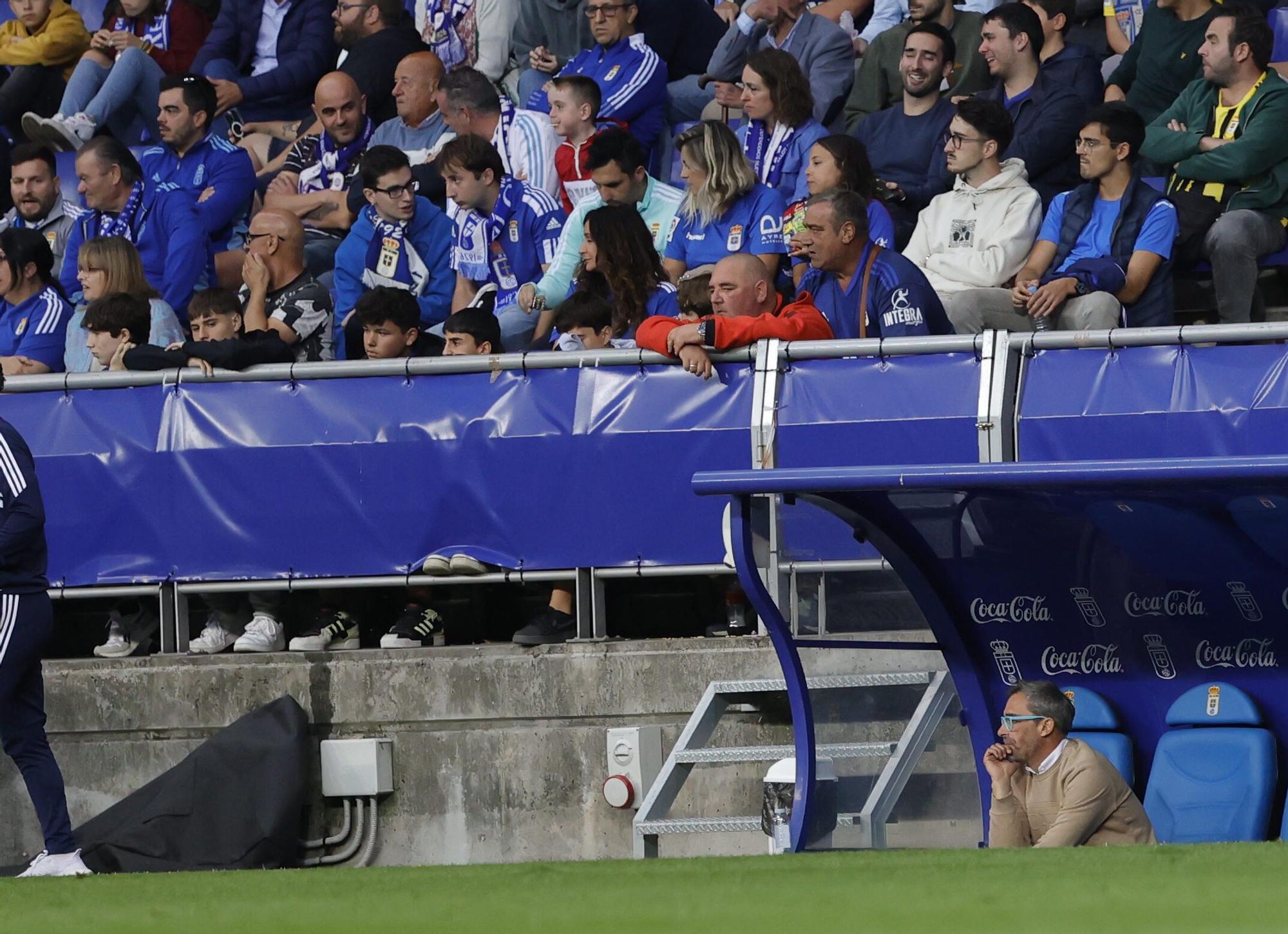 Las imágenes de Bolo durante el partido ante el Cartagena