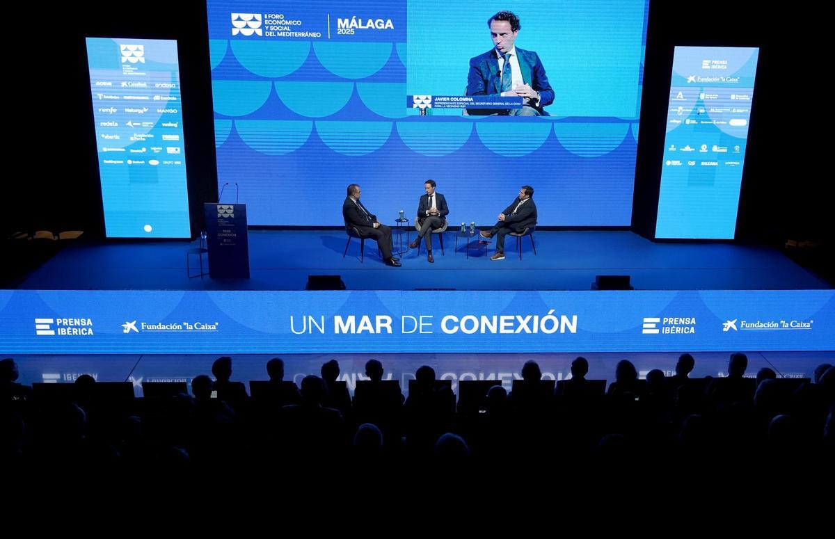 En directo | Todo listo para que comience la segunda jornada del Foro del Mediterráneo