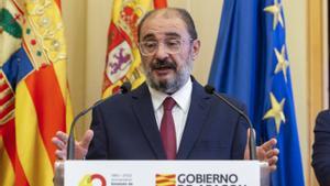 El presidente de Aragón, Javier Lambán.