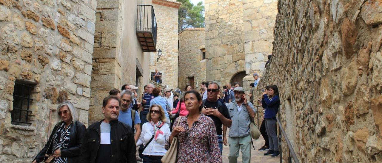 Foto de archivo de la recreación histórica del casco antiguo de Culla en su Feria Medieval (2022).