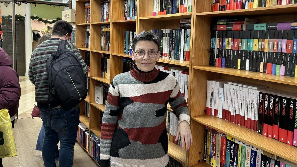 María José Gil, de Librería Pléyades en Cáceres.