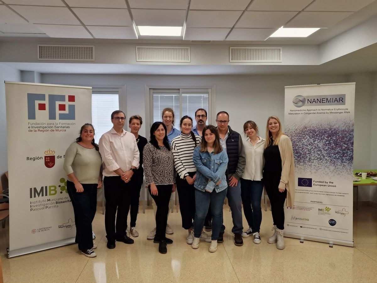 Primer encuentro del consorcio Nanemiar en Murcia, en 2023.