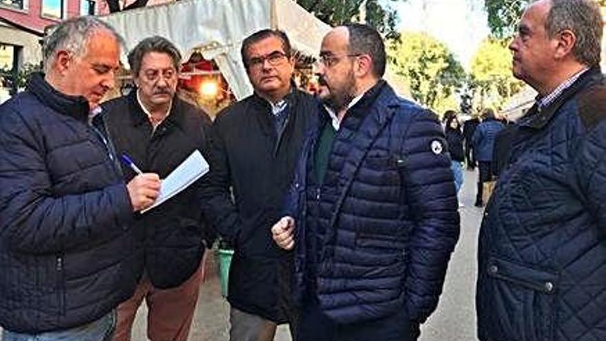 Alejandro Fernández a la Fira de Nadal de Tarragona