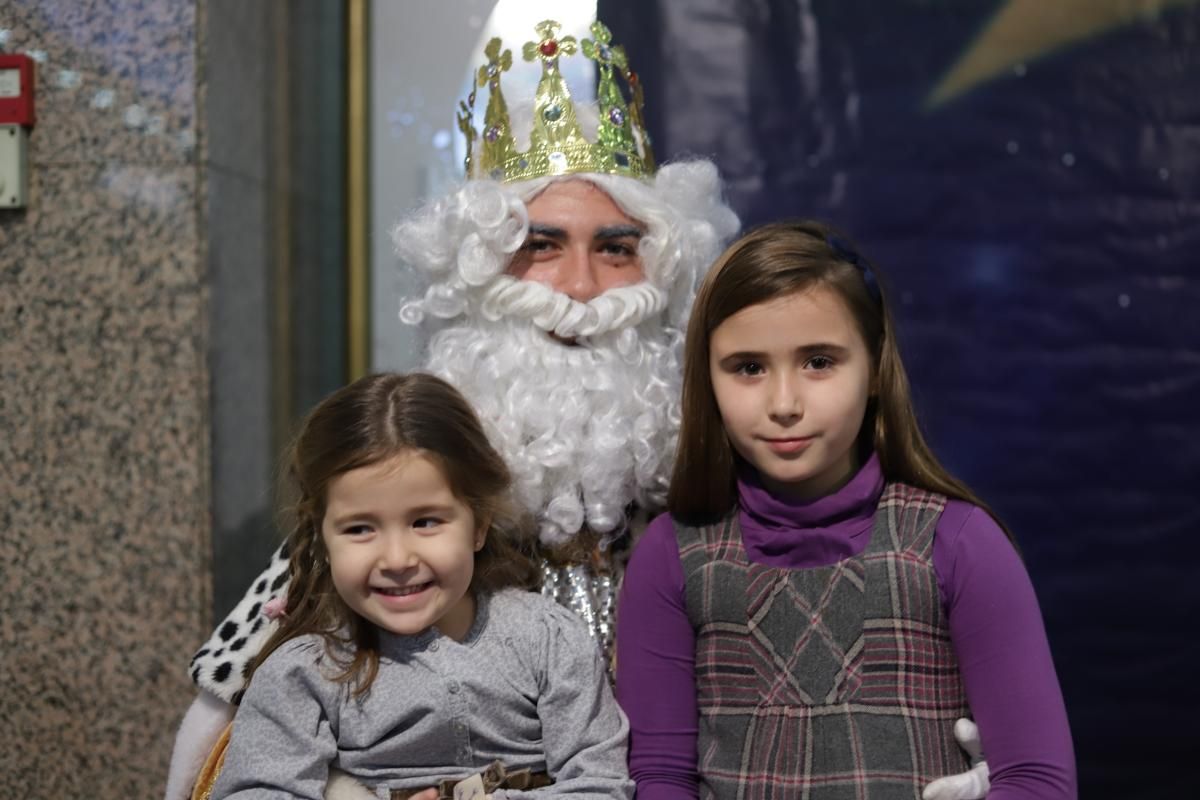 Fotos con los Reyes Magos realizadas el 4 de enero de 2018