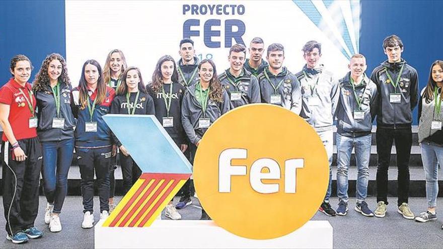 Castellón, protagonista con 20 deportistas en el proyecto FER