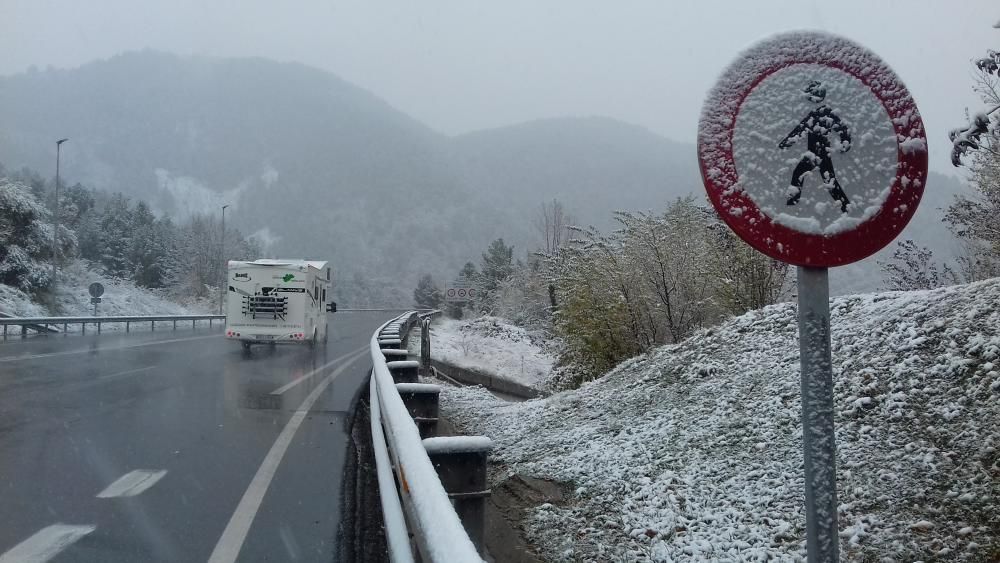 Neu a mil metres a la Cerdanya