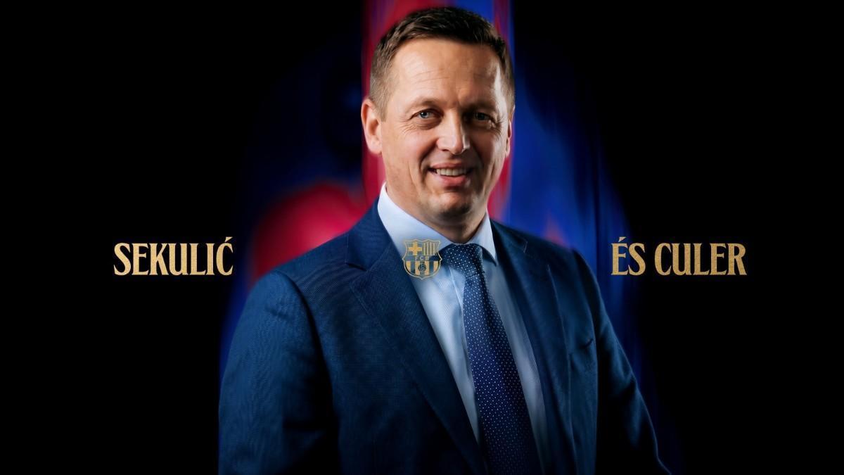 El Barça ya tiene entrenador: Aleksander Sekulic firma hasta 2028