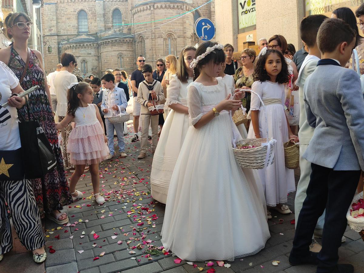 La procesión del Corpus en Benavente.