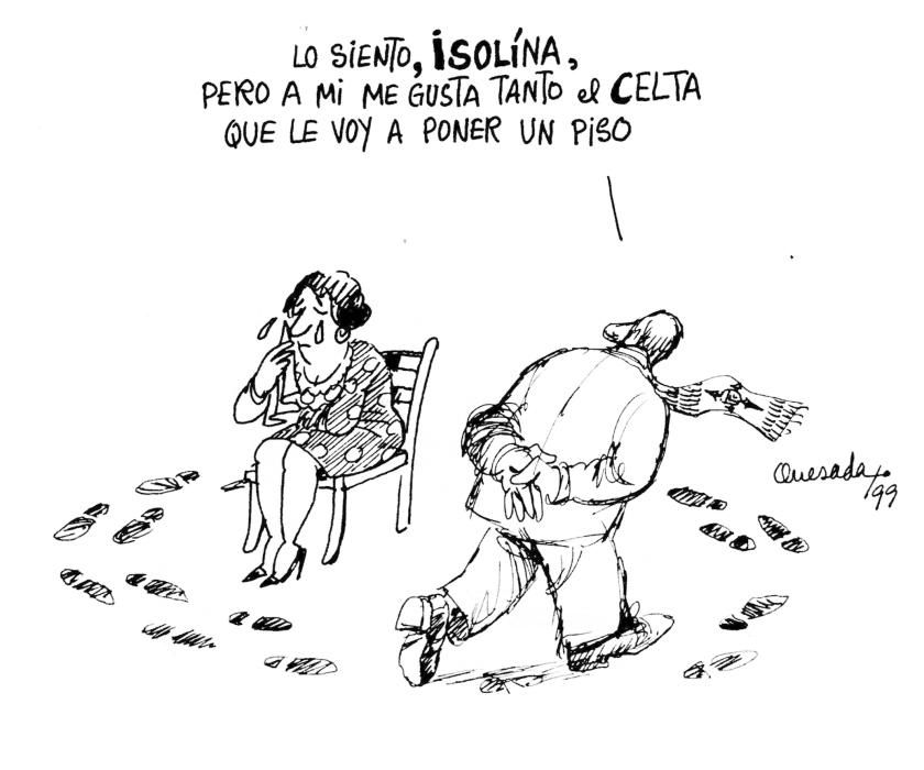 Los dibujos del ourensano Fernando Quesada han acompañado a los lectores de FARO durante muchos años