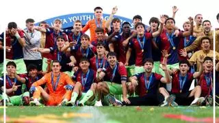 El triplete del Juvenil A eleva el prestigio de La Masia
