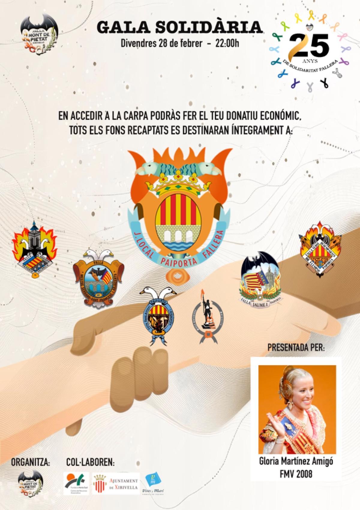 Gala solidaria de la falla Mont de Pietat.