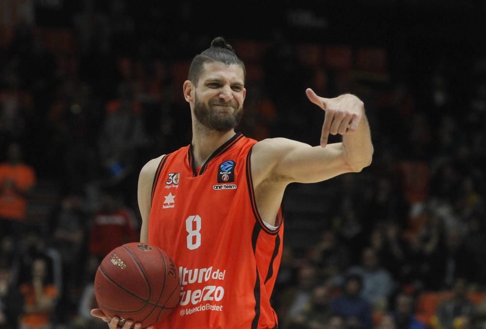 Valencia Basket - Cedevita Zagreb, en imágenes