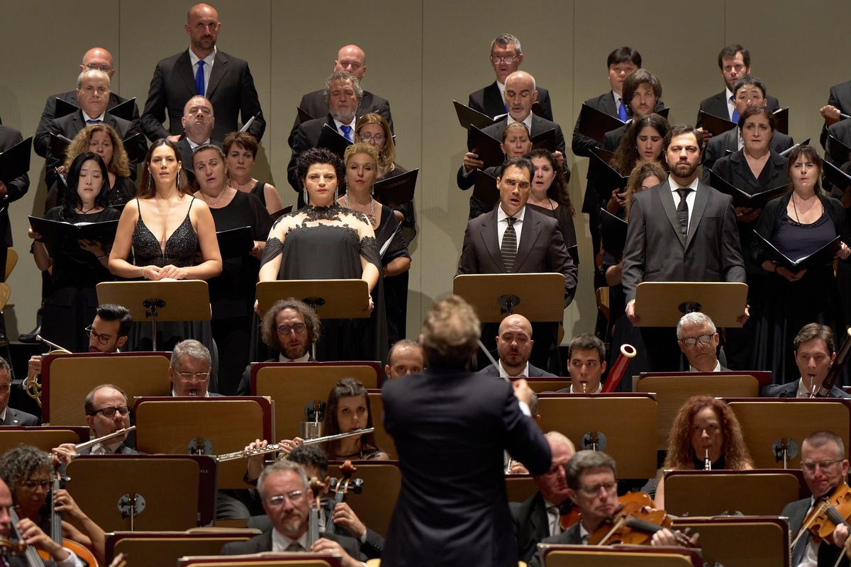 Orquesta de la Academia Nacional de Santa Cecilia.