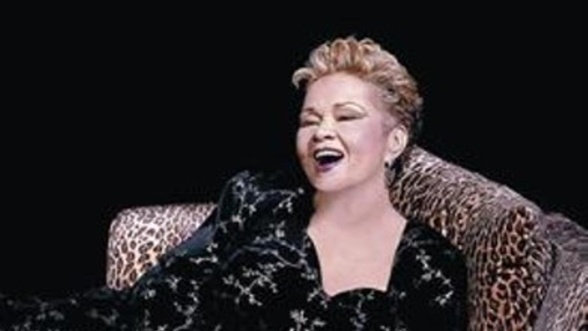 La cantante Etta James, en su etapa de felina diva del soul.