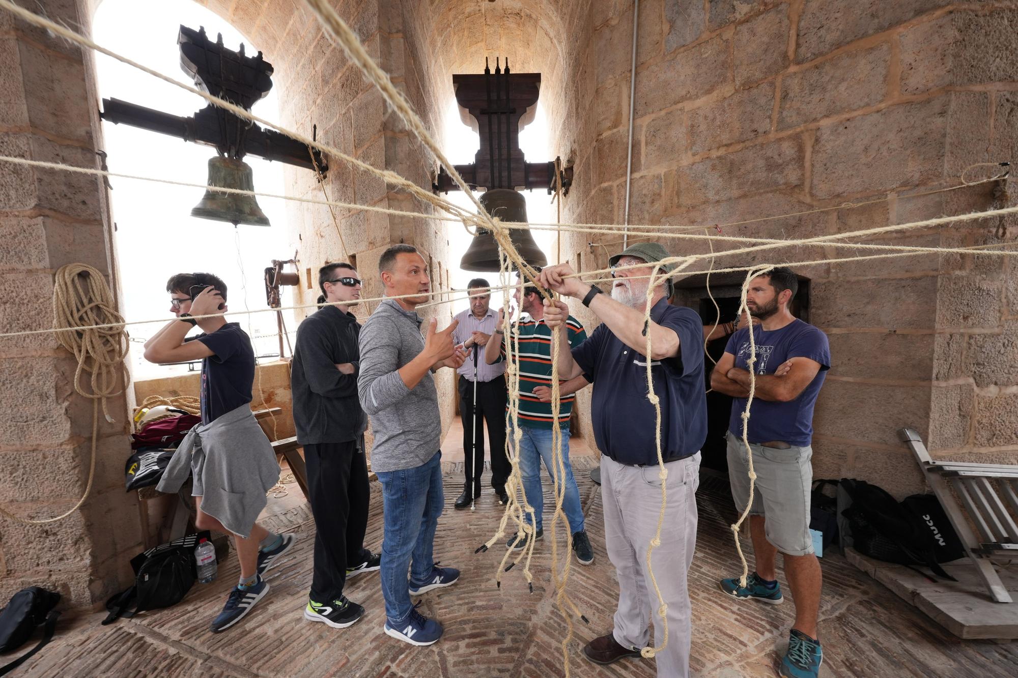 Galería: Los aprendices de campaneros del Fadrí de Castelló