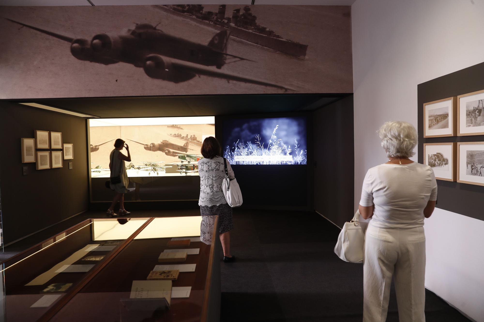 Exposición fotográfica ‘La Desbandá, 1937. De Málaga a los Pirineos’, en el centro cultural Fundación Unicaja