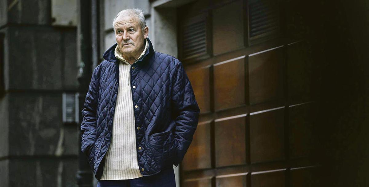 Juan Taboada, en la calle Cervantes.