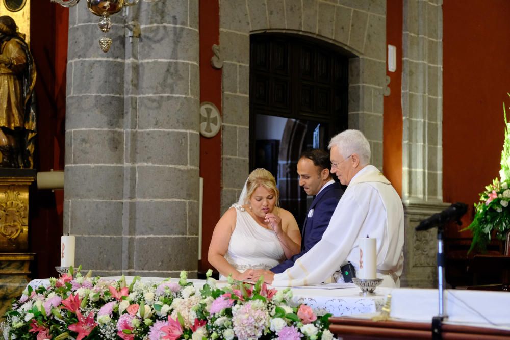 07-07-18. TEROR. Boda de Davinia Domínguez, ...