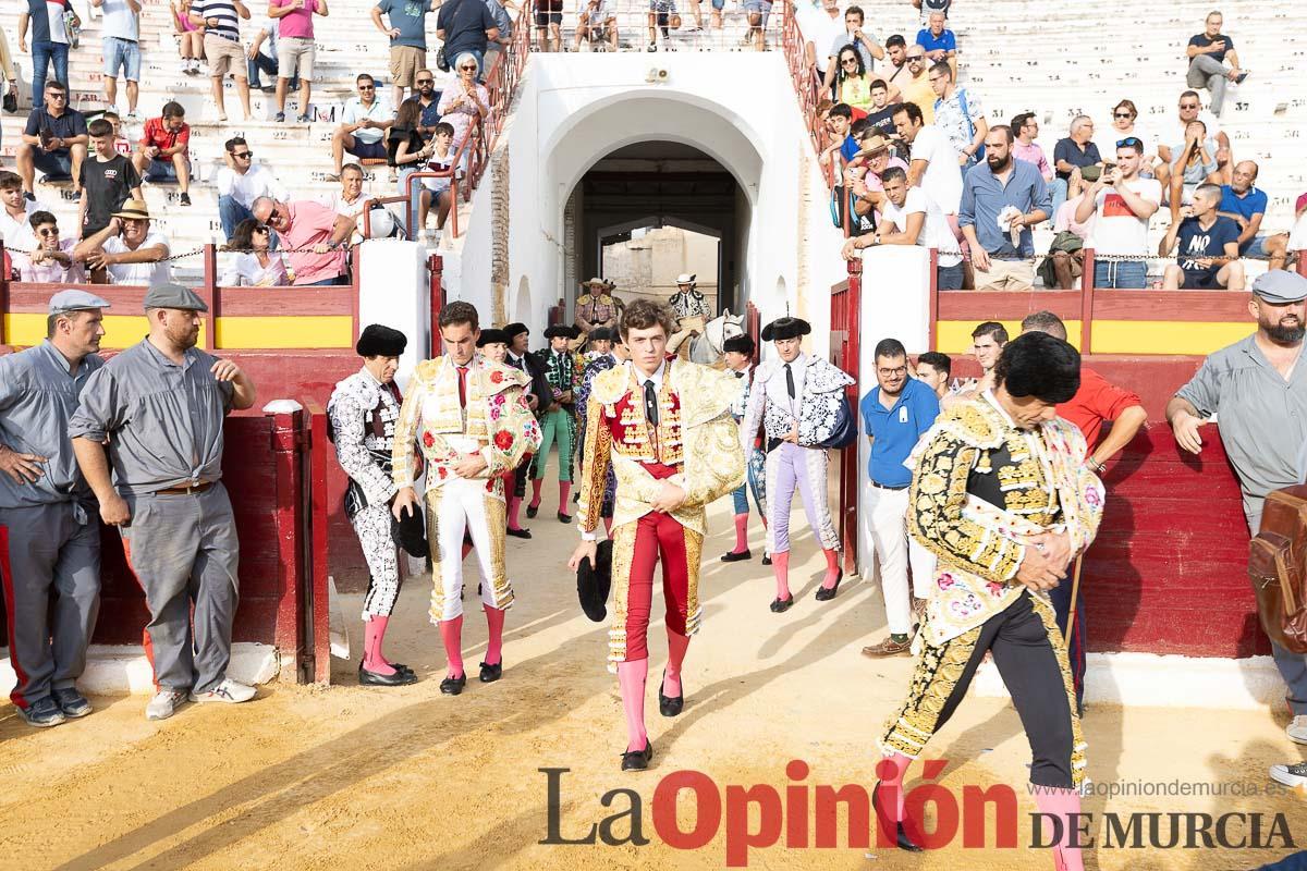 Cuarta corrida de la Feria Taurina de Murcia (Rafaelillo, Fernando Adrián y Jorge Martínez)