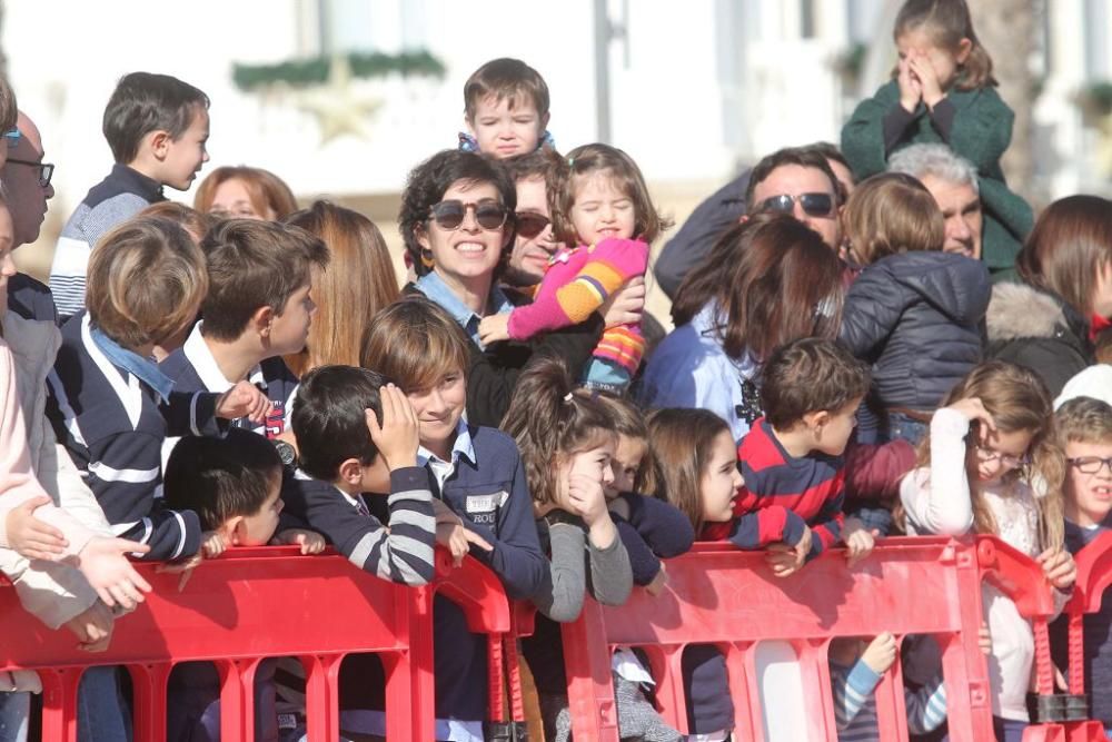 Los Reyes Magos desembarcan en Cartagena