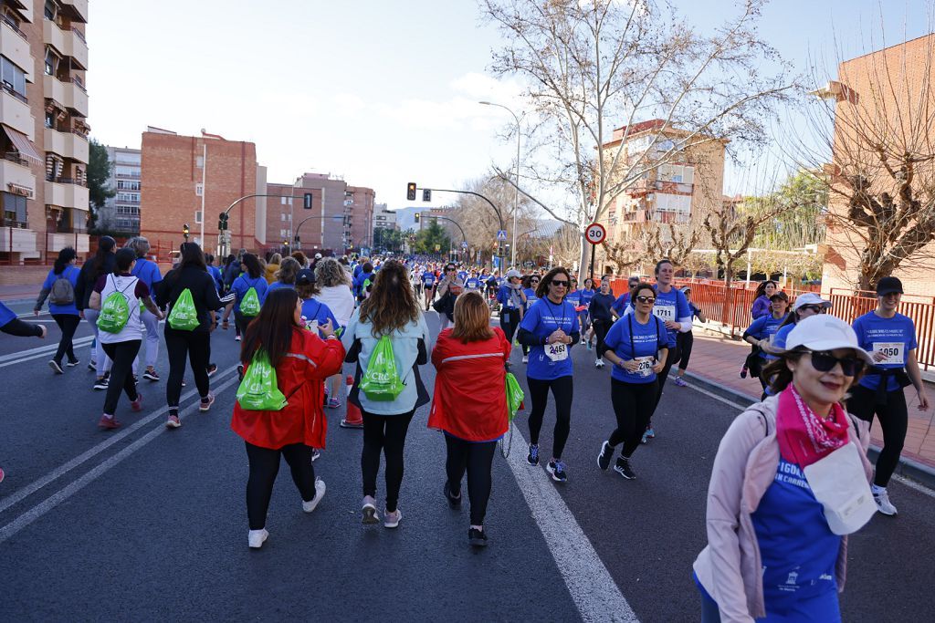 Imágenes del recorrido de la Carrera de la Mujer: avenida Pío Baroja y puente del Reina Sofía (II)