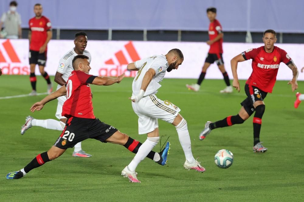 El Mallorca da la cara ante el Real Madrid en el debut de Luka Romero