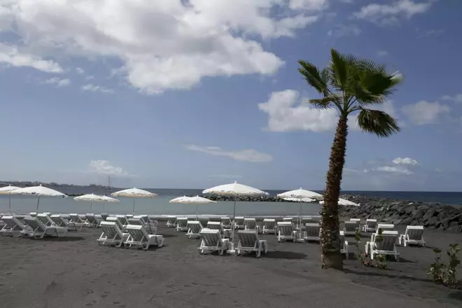 Nueva playa en el municipio de Adeje (Tenerife)
