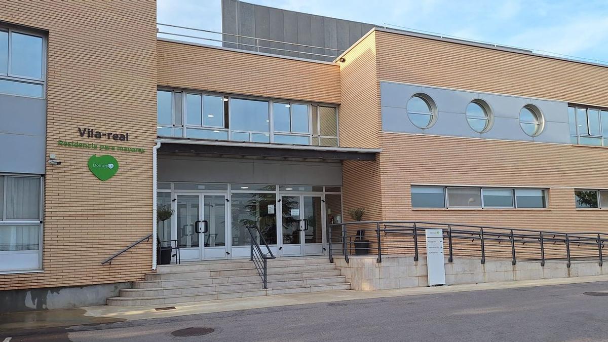 Imagen de la entrada a la residencia de mayores DomusVi en Vila-real.
