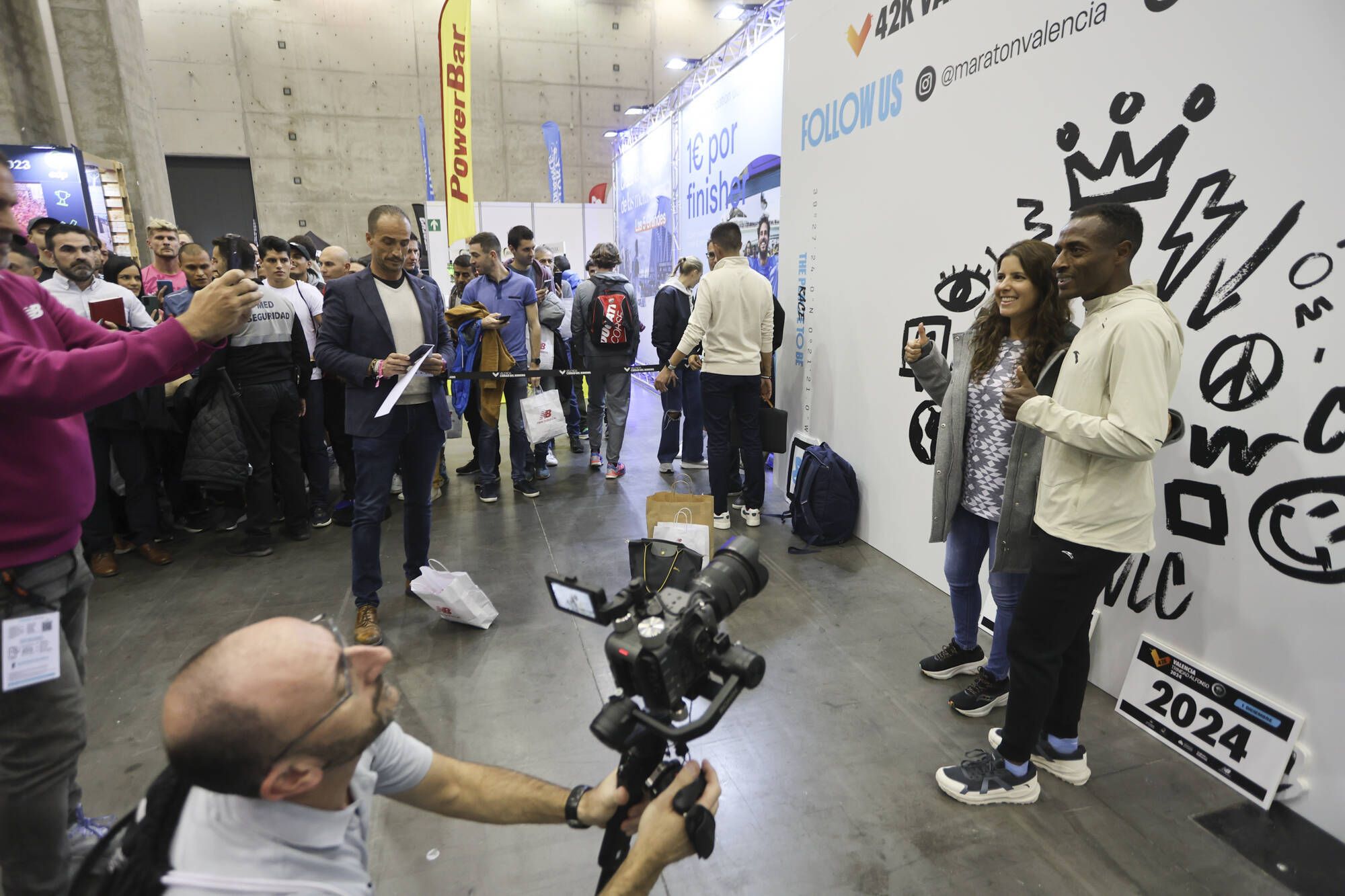 ExpoDeporte del Maratón Valencia Trinidad Alfonso 2023 en Feria Valencia