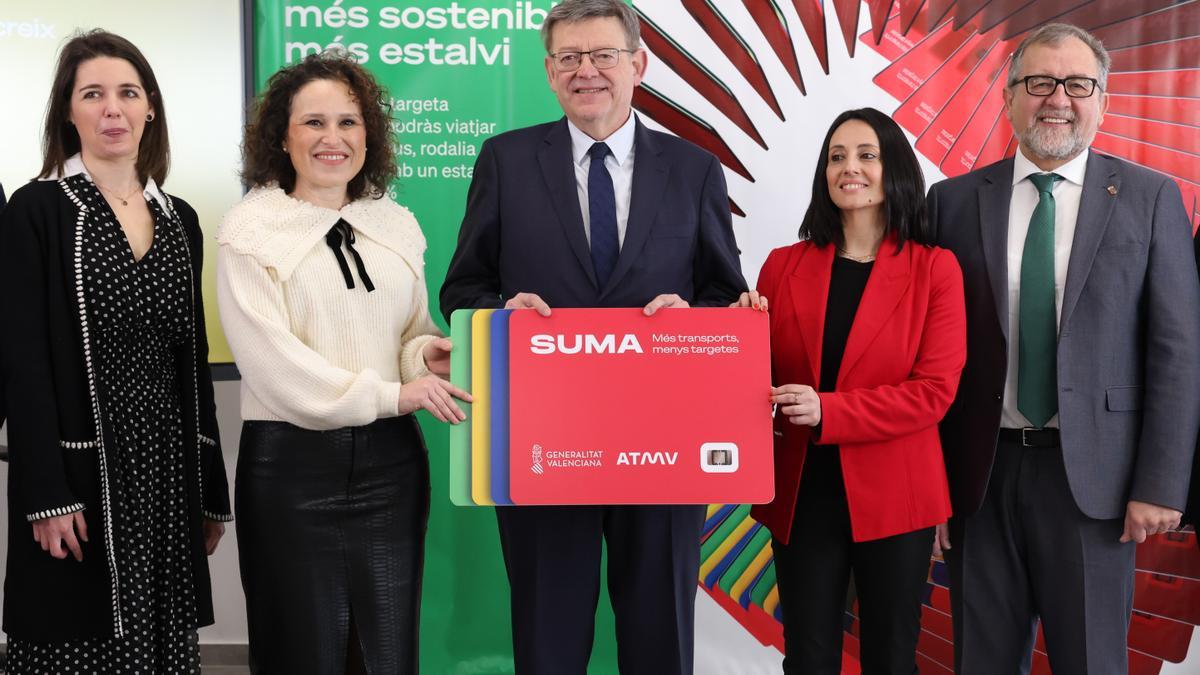Presentación de la extensión de la tarjeta SUMA a Castellón
