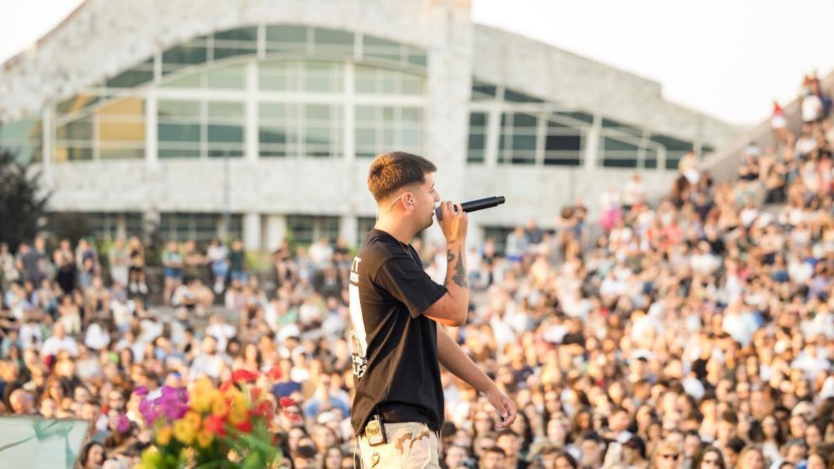 9Louro fue el concierto más seguido de esta edición del festival compostelano