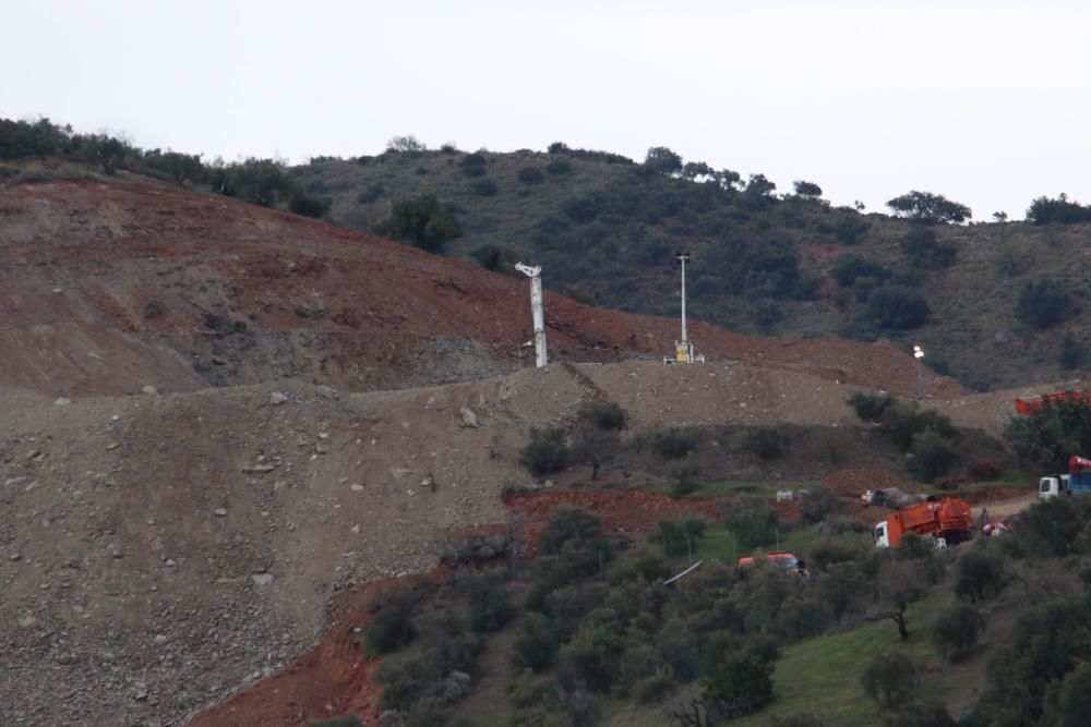 El operativo de rescate perfora el túnel para llegar hasta Julen