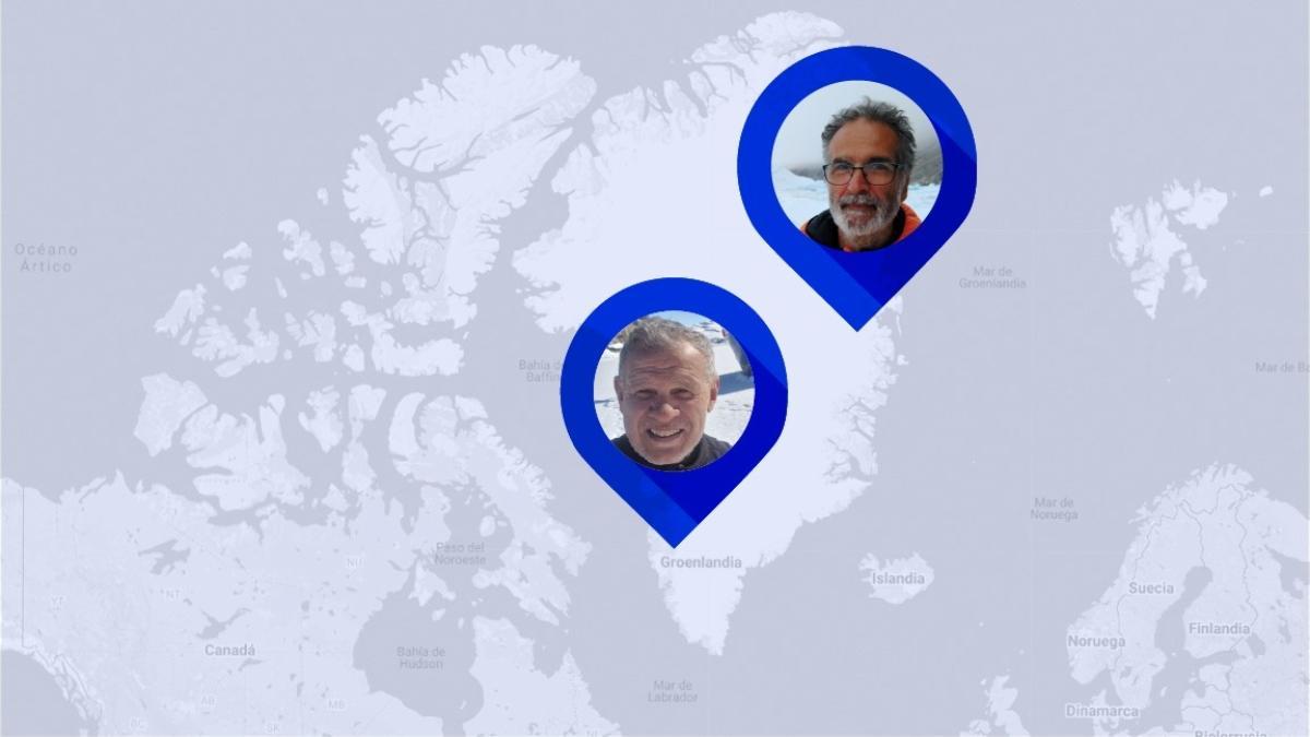 Ramón y Ricardo, dos madrileños que llevan más de 25 años viviendo entre España y Groenlandia.
