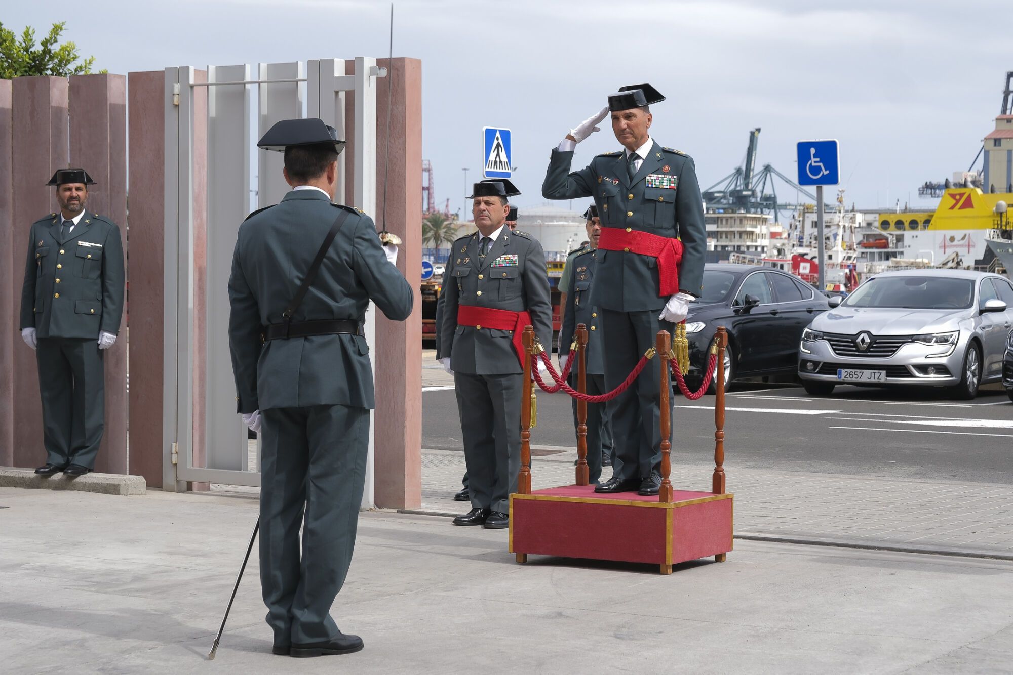 Inauguración de la Comisaría de la Guardia Civil en el Puerto de Las Palmas