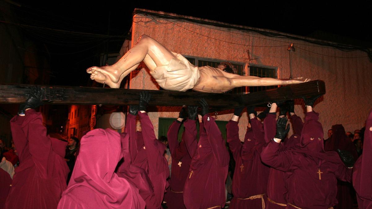 Las imágenes de la Bajada del Cristo de la Misericordia